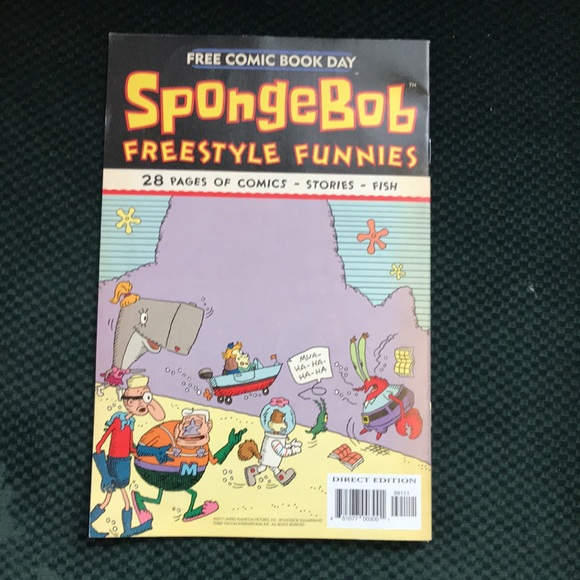 SpongeBob comic book “Freestyle Funnies” 2017 - Picture 5 of 14